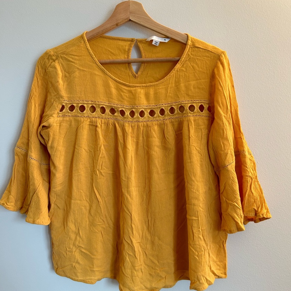 Marigold blouse